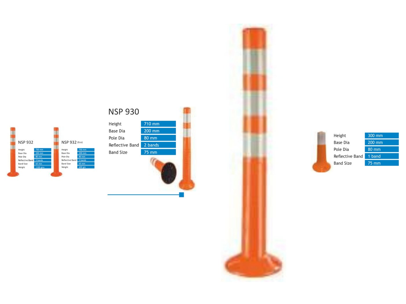 Delineators & Spring Posts