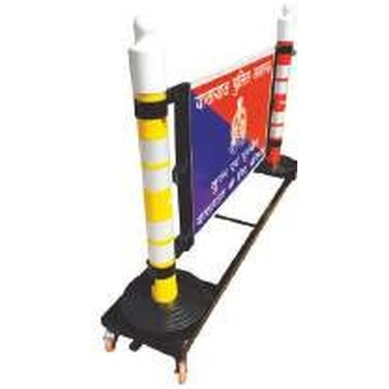 Barricading Bollard with Trolley — NSP - 3300